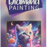 Dijamantno slikanje Mačić 14x18 cm