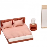 Namještaj za kućicu za lutke - spavaća soba