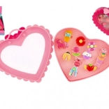 Set podesivih plastičnih prstenova - razni motivi