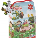 Puzzle farma 30 dijelova 29 × 18 cm