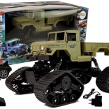 RC terenski pickup 1:12 s gusjenicama, žuti