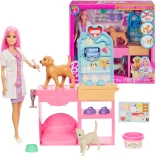 Barbie veterinarka – klinika za ljubimce s gips-odljevima
