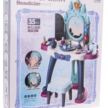 Dječji toaletni stolić sa svjetlima i zvukovima + pribor