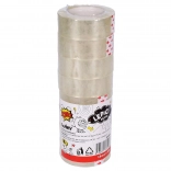 Prozirna ljepljiva traka 18 mm x 30 m - set 8 kom