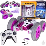 RC kaskaderski automobil s parom i LED efektima