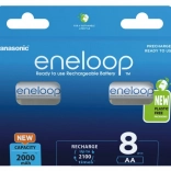 Eneloop AA punjive baterije 2000 mAh, 8 kom