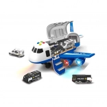 Policijski avion s teretnim prostorom i 3 autića