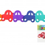 Šarena girlanda s motivom Automobila