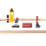 drvena željeznička pruga Paddington – londonska stanica, 43 dijela