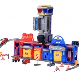 Mega Garaža 2u1 Policija i Vatrogasci s dizalom