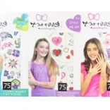 Privremene tetovaže za djevojčice – set od 75 motiva