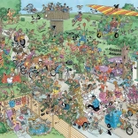 Puzzle JUMBO Jan van Haasteren Promatranje ptica 1000 dijelova