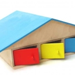 Drvena garaža za automobile