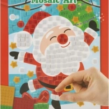 Mozaik slika Božić – Djed Božićnjak 14 × 23 cm GRAFIX