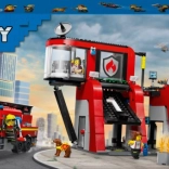LEGO City vatrogasna postaja s vatrogasnim vozilom