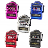 Privjesak mini igraći automat sa slotom, pomična poluga, miks boja