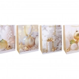 Poklon-vrećica S 18 × 23 × 10 cm – božićni motiv