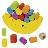 Goki balans igra Mjesec – drvena obiteljska igra za razvoj motorike