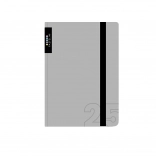 Dnevnik A6 tjedni 2025 sivi PASTELINI