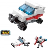 Qman Trans Collector 3u1 spasilački SUV građevni set