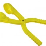 Žuti bacač snježnih kugli s uzorkom lopte