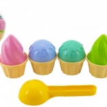 Set kalupa za sladoled za pijesak