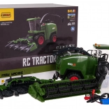 RC kombajn 2-u-1 za žitarice i kukuruz sa svjetlima, zvukovima i dimom