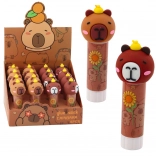 Džepno ljepilo s kapibarom Smeđe