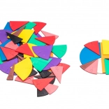 Wissner kružni izresci za poučavanje razlomaka