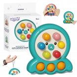 WOOPIE Vještinska igra Krtica s Čekićem s užetom Hobotnica Zelena 2u1