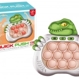 Senzorna igra pop it dinosaurus sa svjetlima i zvukovima – zelena