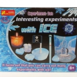 Zanimljivi eksperimenti s ledom – znanstveni set za djecu