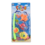 Plastični dječji ribarski štap s udicom