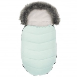 Dječji zimski uložak s krznom NEW BABY, svijetlosivi