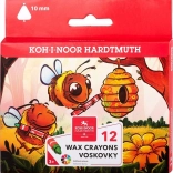 Trokutaste voštane bojice 12 kom KOH-I-NOOR