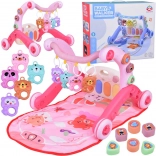 edukativna igraća dekica 3u1 s guralicom, klavirom i visećim igračkama