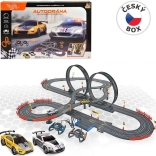 Autostaza 790 cm s dva auta, na baterije