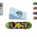 prstni skateboard s rampom za djecu 10 cm