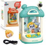 Pametna dječja igra s hvatanjem – plavi automat za hvatanje plišanaca i kuglica