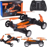 RC dron i auto 2-u-1 s kamerom i Wi‑Fi upravljanjem