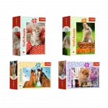 Minipuzzle od 54 dijelova s mladunčadima