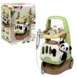 Smoby veterinarska kolica s pandom i transportnim boksom 2-u-1