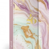 Notique Tjedni Magnetni Dnevnik Ružičasti Mramor 2026