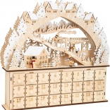 Adventski kalendar Skijaši