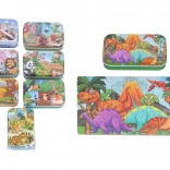 Slagalica 60 kom u limenoj kutijici