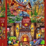 Trefl puzzle Izlet u planine 2×500 dijelova