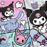 puzzle zabava s Kuromi 30 dijelova