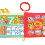 Tkanjena knjižica za bebe 15 × 15 cm