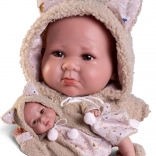 Realistična beba lutka Antonio Juan Luca s mekanim tijelom 42 cm