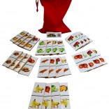 Drveno domino Voće i povrće 28 dijelova